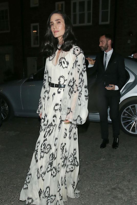 JENNIFER CONNELLY Leaves The Top Gun Maverick Premiere Afterparty in London 05/19/2022