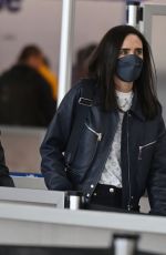 JENNIFER CONNELY Arrives at JFK Airport in New York 05/01/2022