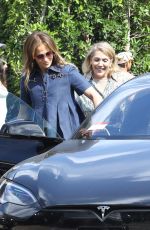 JENNIFER LOPEZ and Ben Affleck After Lunch with Her Mom Guadalupe at Soho House in Malibu 05/15/2022