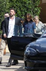 JENNIFER LOPEZ and Ben Affleck After Lunch with Her Mom Guadalupe at Soho House in Malibu 05/15/2022