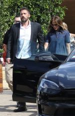JENNIFER LOPEZ and Ben Affleck After Lunch with Her Mom Guadalupe at Soho House in Malibu 05/15/2022