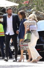 JENNIFER LOPEZ and Ben AFfleck at Soho House in Malibu 05/15/2022