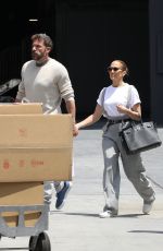 JENNIFER LOPEZ and Ben Affleck Heading to RED Studios in Hollywood 05/03/2022
