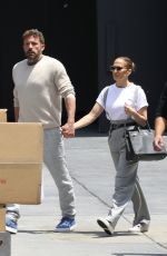 JENNIFER LOPEZ and Ben Affleck Heading to RED Studios in Hollywood 05/03/2022