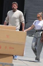 JENNIFER LOPEZ and Ben Affleck Heading to RED Studios in Hollywood 05/03/2022