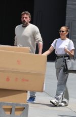 JENNIFER LOPEZ and Ben Affleck Heading to RED Studios in Hollywood 05/03/2022