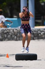 JENNIFER NICOLE LEE on the Set of Chrisley Knows Best in Miami Beach 05/12/2022
