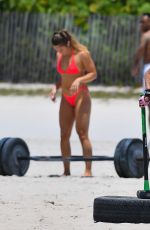 JENNIFER NICOLE LEE on the Set of Chrisley Knows Best in Miami Beach 05/12/2022