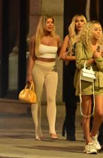 JESS and EVE GALE, DEMI SIMS and Malachi Fagon-Walcott Night Out in London 05/15/2022