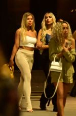 JESS and EVE GALE, DEMI SIMS and Malachi Fagon-Walcott Night Out in London 05/15/2022