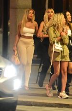 JESS and EVE GALE, DEMI SIMS and Malachi Fagon-Walcott Night Out in London 05/15/2022