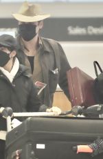 JESSICA and LISA ORIGLIASSO at Brisbane International Airport 05/09/2022