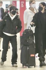 JESSICA and LISA ORIGLIASSO at Brisbane International Airport 05/09/2022