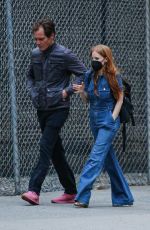 JESSICA CHASTAIN and Michael Shannon Out in New York 05/18/2022