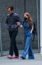 JESSICA CHASTAIN and Michael Shannon Out in New York 05/18/2022