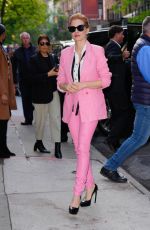 JESSICA CHASTAIN Arrives at Scenes from a Marriage Screening and Conversation in New York 05/19/2022