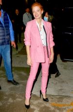 JESSICA CHASTAIN Arrives at Scenes from a Marriage Screening and Conversation in New York 05/19/2022