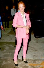 JESSICA CHASTAIN Arrives at Scenes from a Marriage Screening and Conversation in New York 05/19/2022