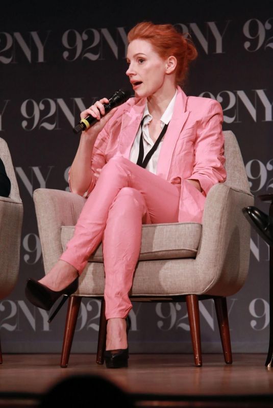 JESSICA CHASTAIN at Scenes from a Marriage Screening and Conversation in New York 05/19/2022