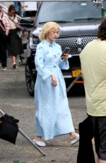 JESSICA CHASTAIN on the Set of Mothers