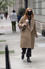JESSICA CHASTAIN Out and About in New York 04/30/2022