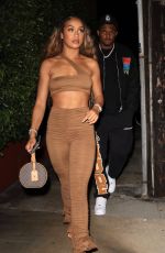 JJILLY ANAIS Out for Dinner at Giorgio Baldi in Santa Monica 05/30/2022