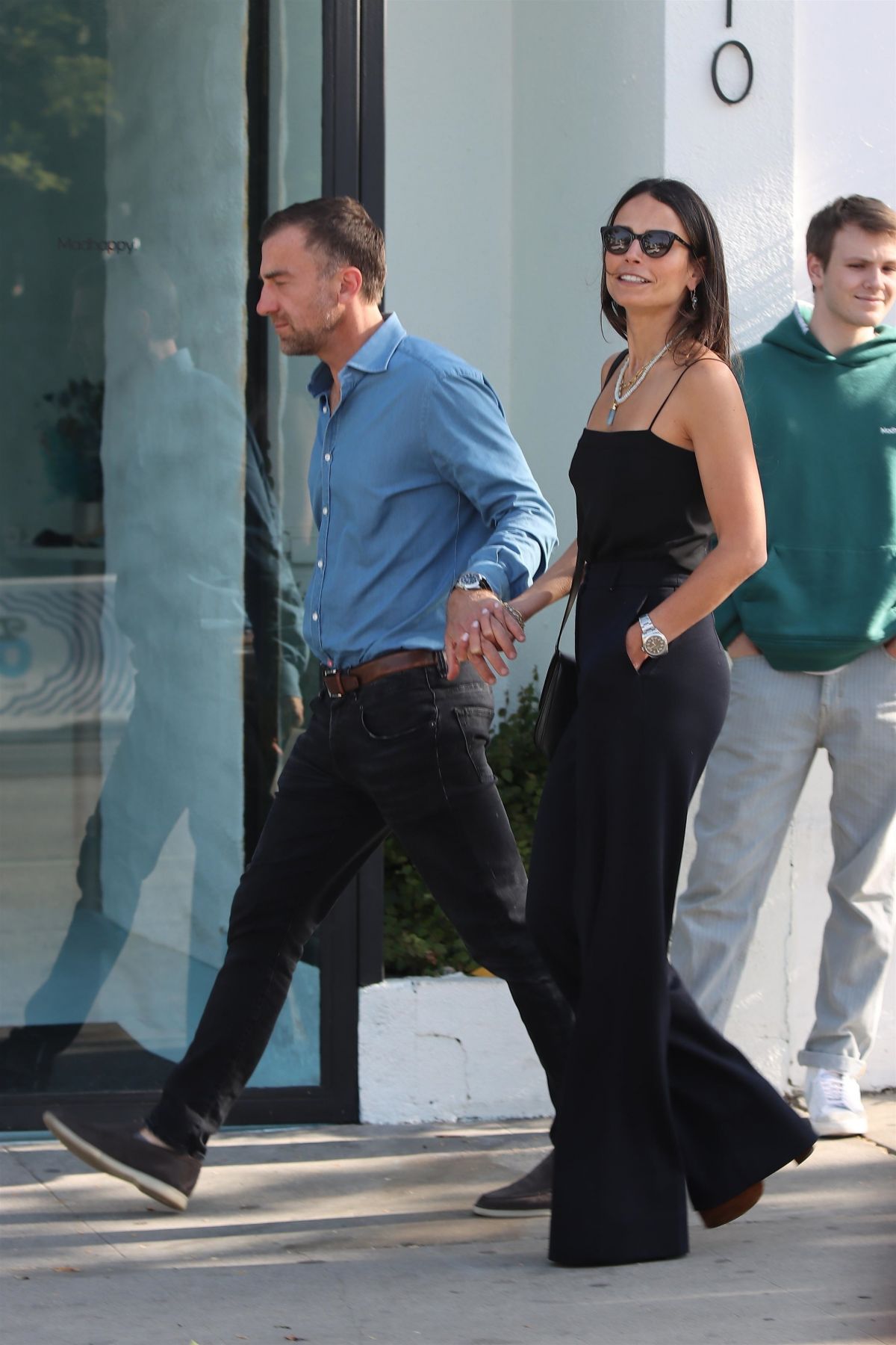 JORDANA BREWSTER and Mason Morfit Heading to Craig’s in West Hollywood ...