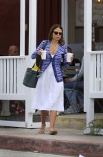 JORDANA BREWSTER Out for Coffee in Brentwood 05/03/2022