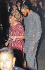 JORDYN WOODS Leaves Dior Men