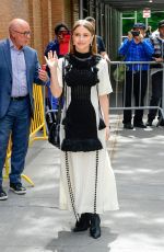 JULIANNE HOUGH Arrives at The View Studios in New York 05/26/2022