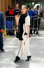 JULIANNE HOUGH Arrives at The View Studios in New York 05/26/2022