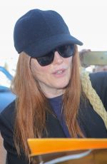 JULIANNE MOORE Leaves 75th annual Cannes Film Festival 05/19/2022