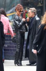 JULIETTE LEWIS on the Set of Chippendales in Los Angeles 05/19/2022