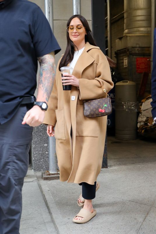 KACEY MUSGRAVES Leaves Her Hotel in New York 05/01/2022