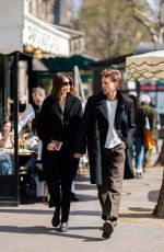 KAIA GERBER and Austin Butler Out for Lunch in Paris 03/22/2022