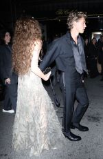 KAIA GERBER Arrives at Her Hotel After Met Gala in New York 05/02/2022
