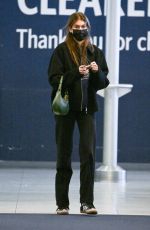 KAIA GERBER Arrives at JFK Airport in New York 04/30/2022