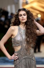 KAIA GERBER at Met Gala Celebrating In America: An Anthology of Fashion in New York 05/02/2022