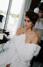 KAIA GERBER Getting Ready for Cannes for Interview Magazine, May 2022