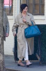 KAREN DUFFY Out Shopping in New York 05/09/2022