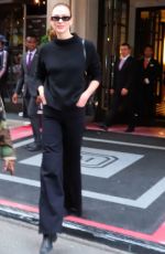 KARLIE KLOSS Leaves Mark Hotel in New York 05/02/2022