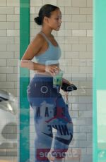 KARRUECHE TRAN Out Shopping for Donuts on Melrose Avenue in West Hollywood 05/25/2022