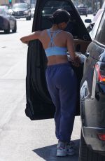 KARRUECHE TRAN Out Shopping for Donuts on Melrose Avenue in West Hollywood 05/25/2022