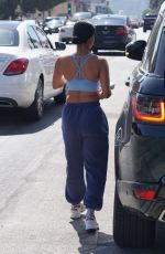 KARRUECHE TRAN Out Shopping for Donuts on Melrose Avenue in West Hollywood 05/25/2022