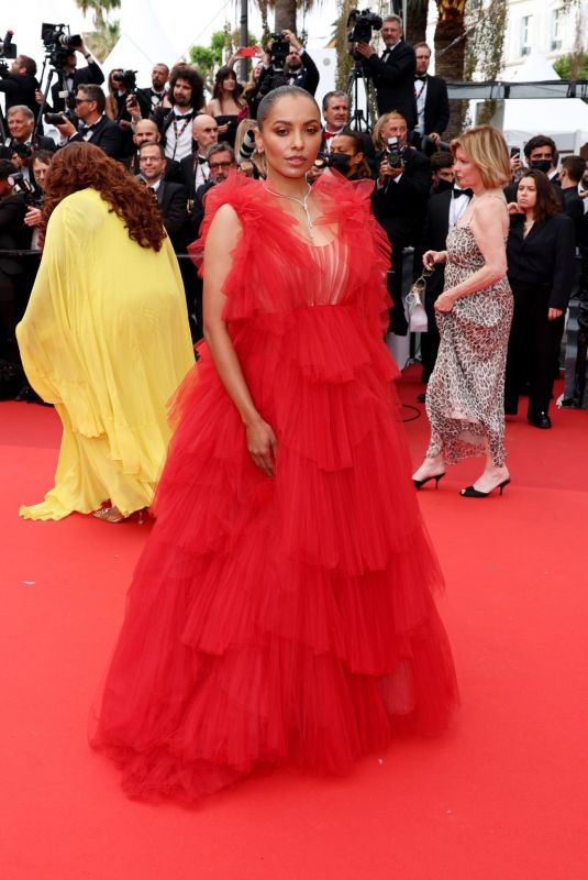 KAT GRAHAM at Top Gun: Maverick Premiere at 75th Annual Cannes Film Festival 05/18/2022