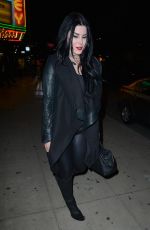 KAT VON D Arrives at El Rey for Goldenvoice Presents: Prayers in Los Angeles 04/29/2022