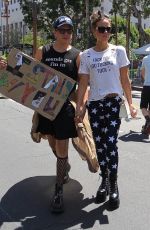 KATE BECKINSALE at Bans Off Our Bodies Women