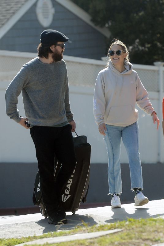 KATE HUDSON and Danny Fujikawa Out in Los Angeles 04/30/2022