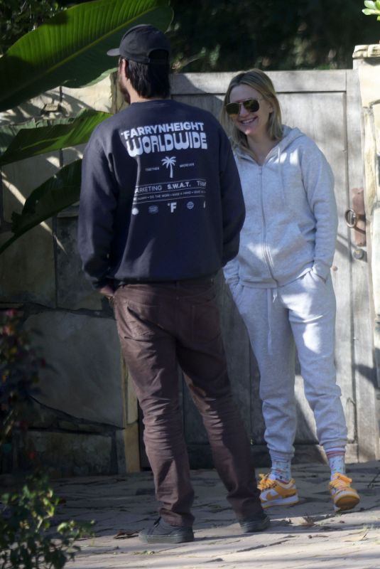 KATE HUDSON and Danny Fujikawa Out in Los Angeles 05/12/2022