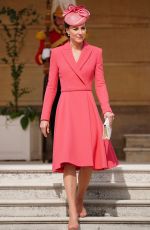 KATE MIDDLETON Arrives at a Royal Garden Party at Buckingham Palace in London 05/18/2022